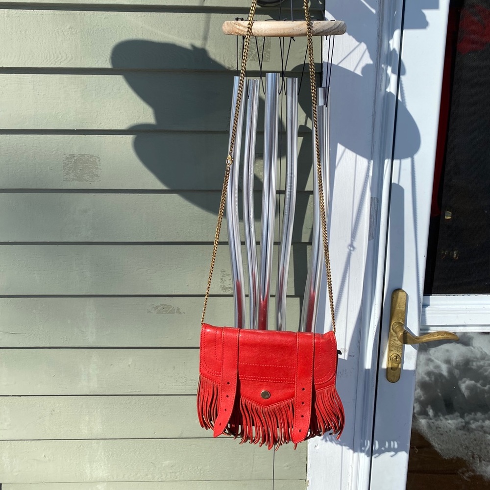 Proenza Schouler wallet on chain fringe